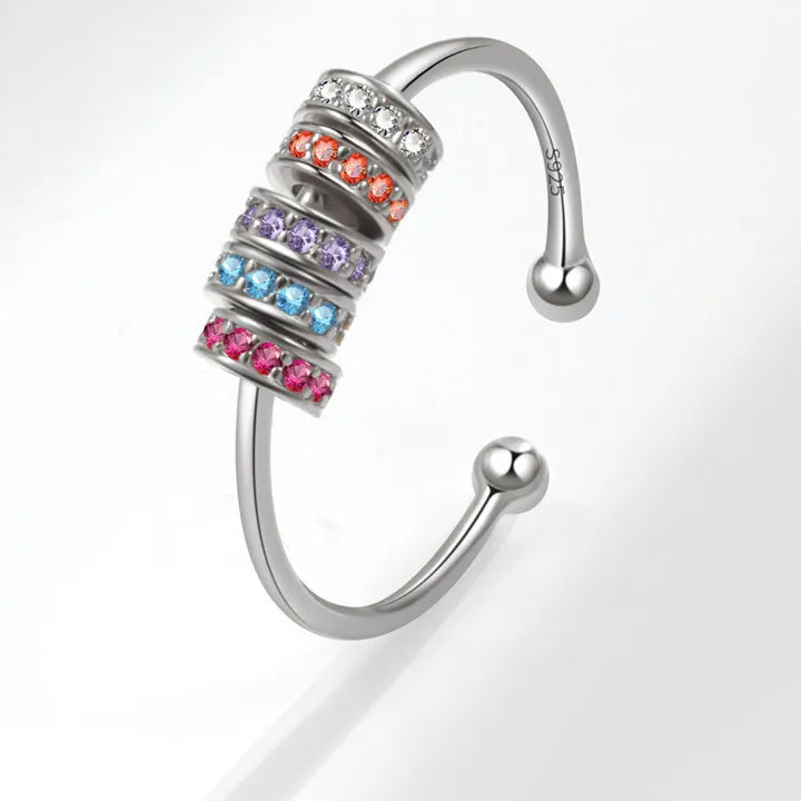 Aluna fidget jewelry everyday wear - celestial stress relief