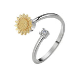 Aurian stress relief jewelry - premium fidget ring display