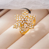 Avelora stress ring on hand - elegant fidget band