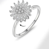 Amara calm ring side detail - anxiety relief jewelry