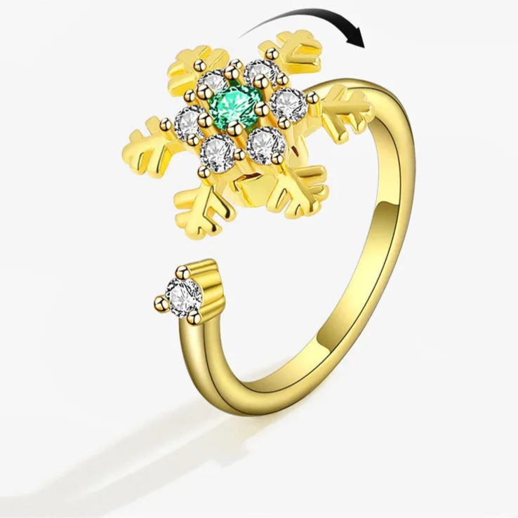 Ariya anxiety ring lifestyle - everyday calm jewelry