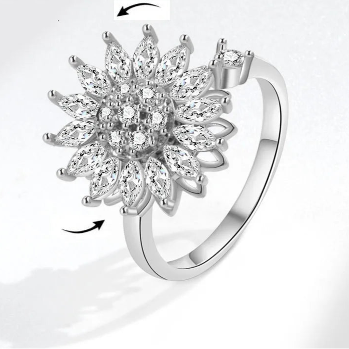 Auralis calm ring product display - anxiety relief band