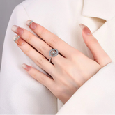 Azura anxiety ring texture - azure calm ring