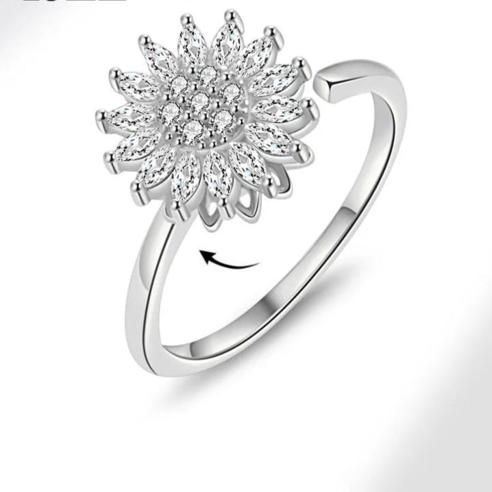 Auralis anxiety ring texture - luminous calm ring