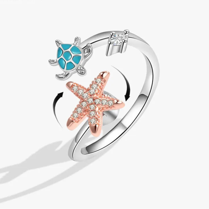 Aluna anxiety relief band complete collection - moonlight calm rings