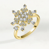 Amaris stress relief band angle - eternal fidget ring