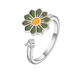 Aurian calm jewelry texture - premium anxiety relief ring