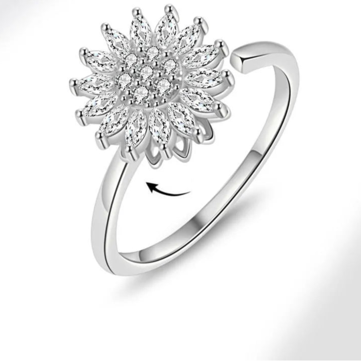 Auralis stress relief ring - luminous fidget band