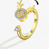 Aurian calm jewelry elegant finish - golden anxiety band