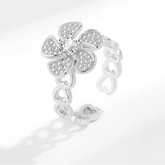 Aurelia calm ring packaging - golden anxiety jewelry gift