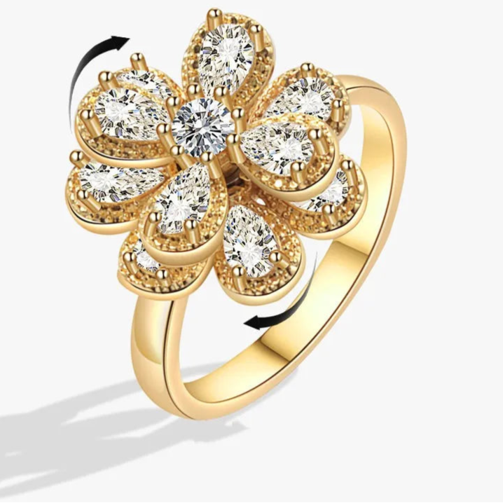 Amara fidget jewelry angle - eternal stress relief