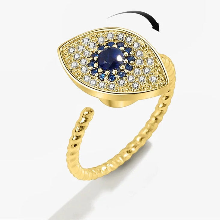 Amaris stress relief ring detail - classic fidget band