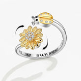 Ariya anxiety band adjustable fit - refined calm ring