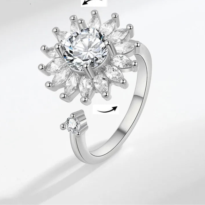 Althea fidget ring texture view - therapeutic stress band