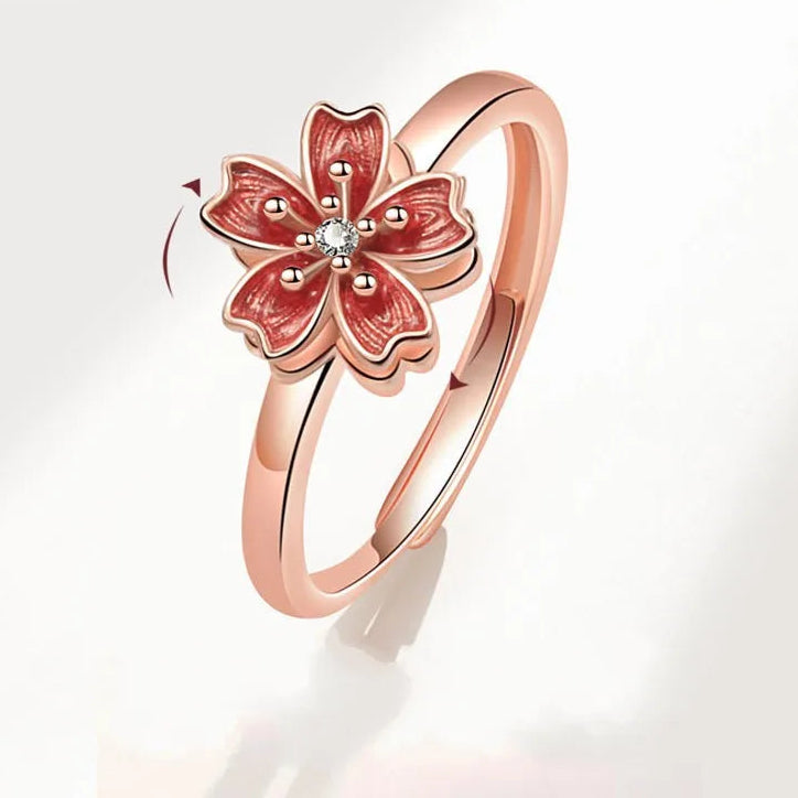 Aluna fidget ring premium quality - lunar stress relief jewelry