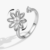 Azura calm ring on hand - anxiety relief band