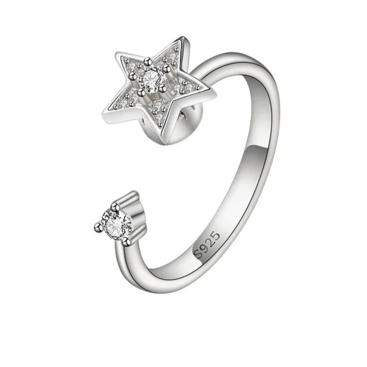 Aurevo Luxe fidget ring collection - premium stress relief