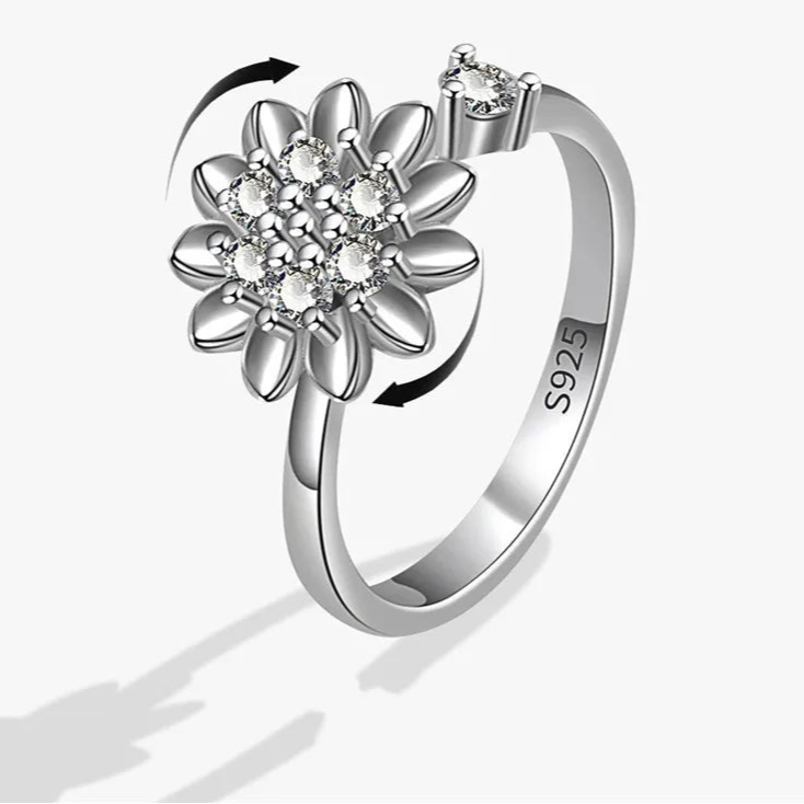 Azura fidget jewelry angle - azure stress relief