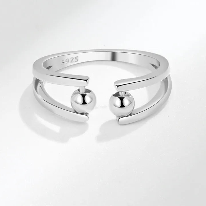 Arden stress relief ring - nature-inspired fidget band