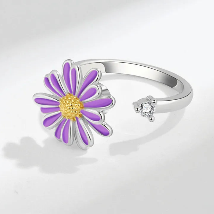 Ariya fidget band texture - noble stress ring