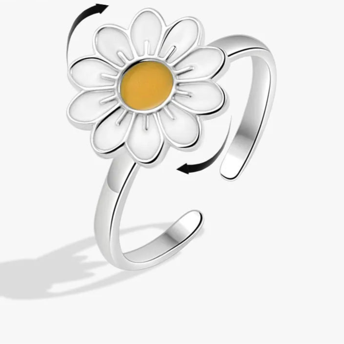 Althea calm ring on hand - anxiety relief band