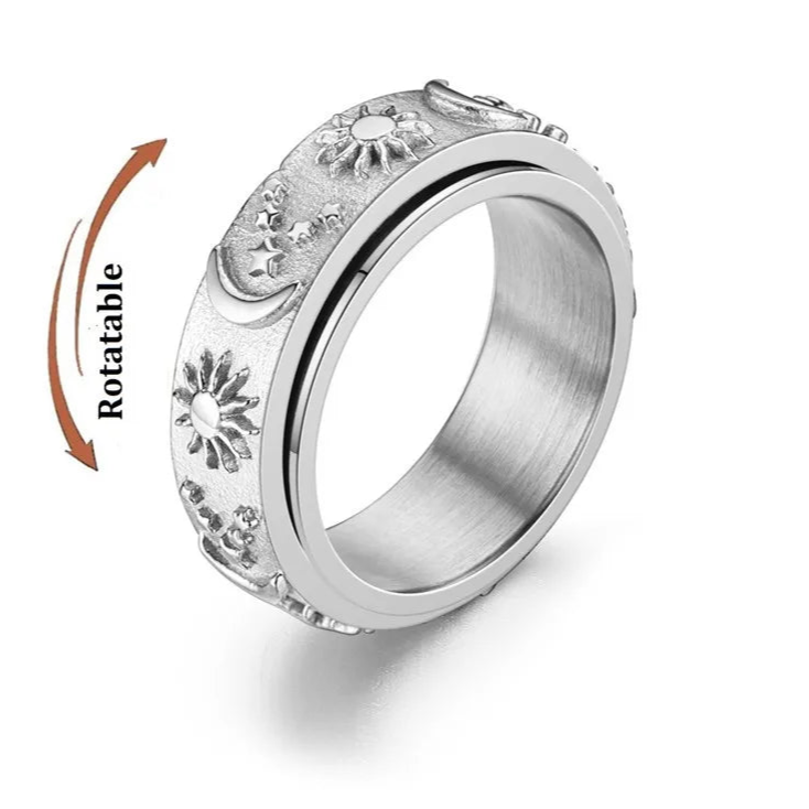 Astra calm ring product shot - anxiety relief band