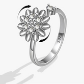 Ariya stress ring thoughtful design - elegant fidget jewelry