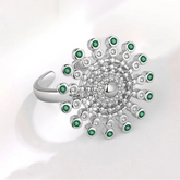 Azura calm jewelry on finger - anxiety relief ring