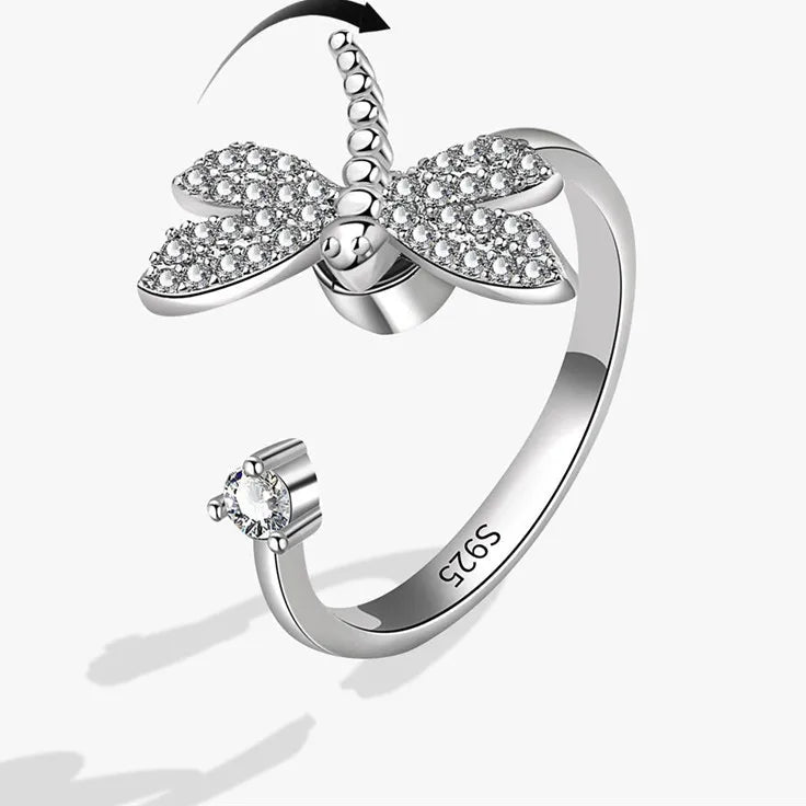 Aluna stress relief band smooth texture - lunar anxiety ring