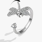 Aluna stress relief band smooth texture - lunar anxiety ring