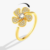 Aurian fidget ring premium quality - warm stress relief jewelry