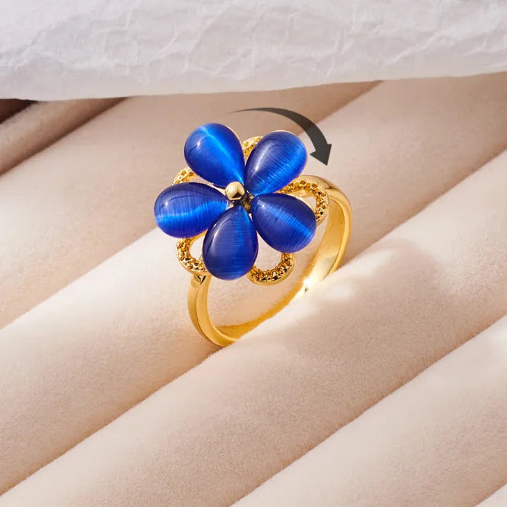 Avelora calm ring multiple views - elegant anxiety jewelry