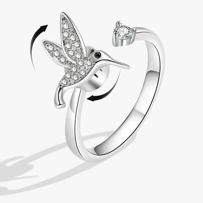 Althea calm jewelry detail - anxiety relief ring