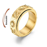 Astra celestial stress ring - premium fidget jewelry