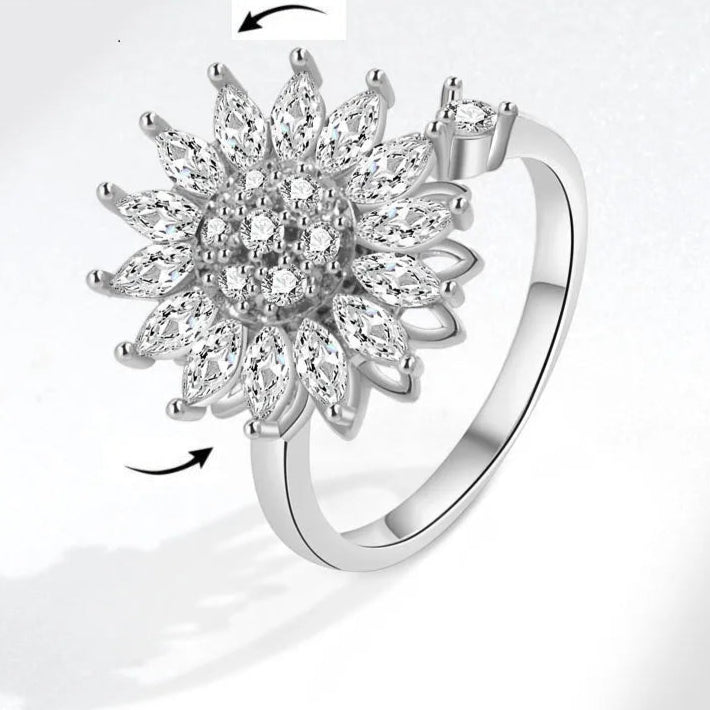 Amara stress relief jewelry gift set - timeless fidget rings