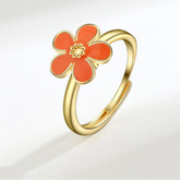 Aurelia stress relief jewelry - premium fidget ring display