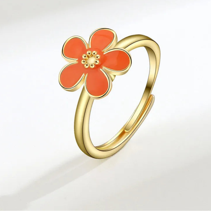 Aurelia stress relief jewelry - premium fidget ring display