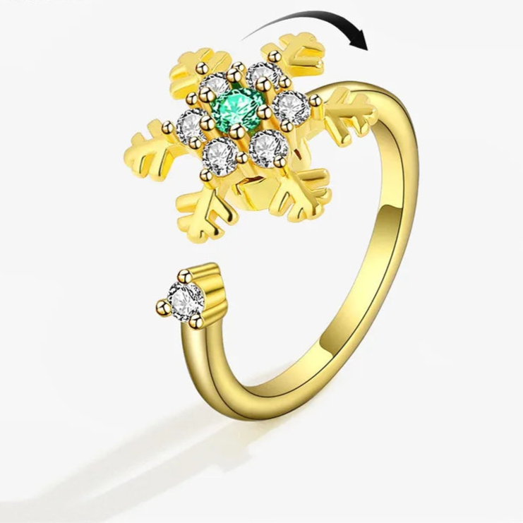 Ariya stress ring durable design - noble fidget jewelry